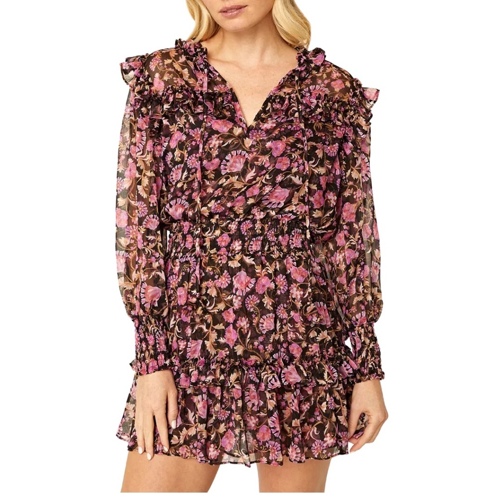 MISA LOS ANGELES karla dress in rosetta fleur